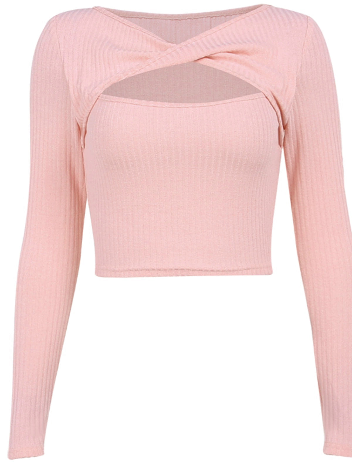 LaPose Fashion - Alexa Knitted Top - Asymmetric Tops, Basic Tops, Elegant Tops, Knitted Tops, Long Sleeve Tops, Tops, Warm Tops, Winter E