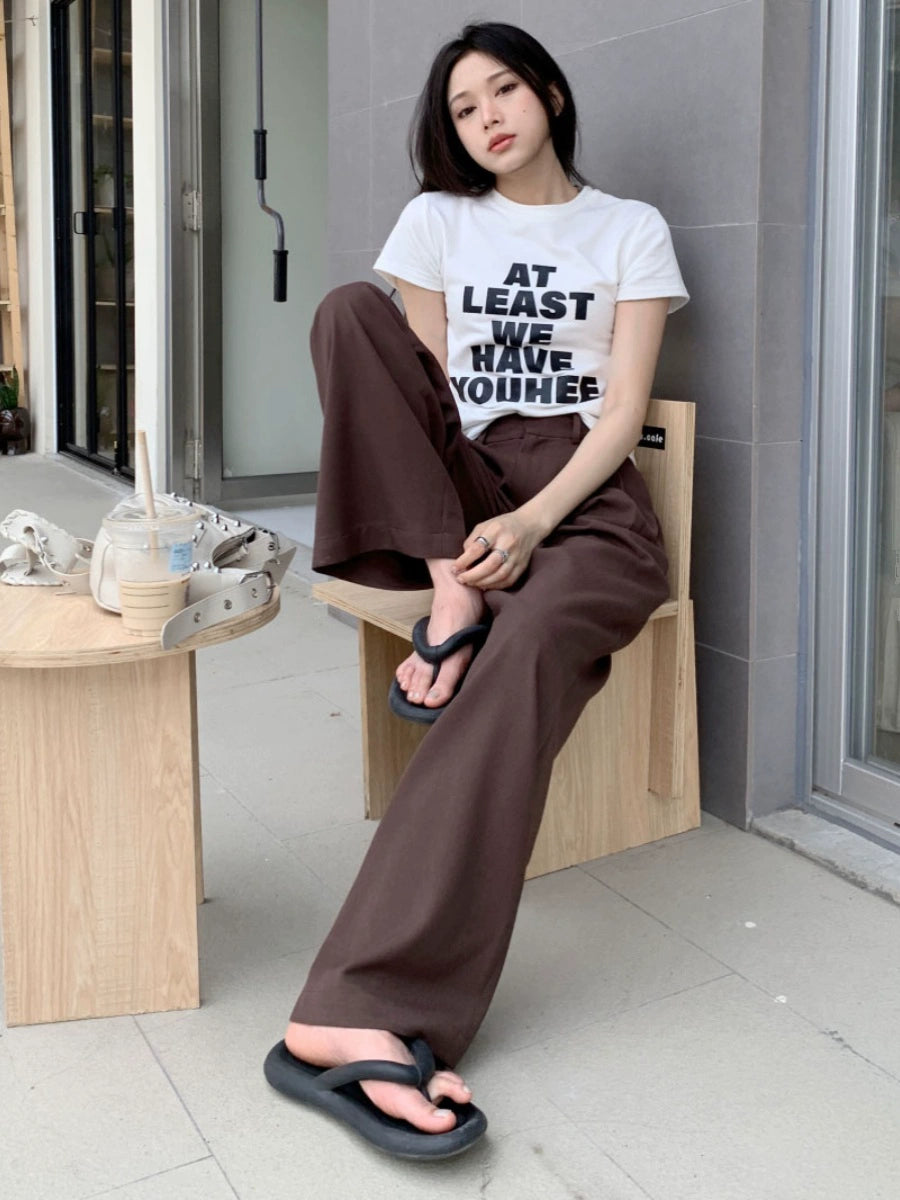 LaPose Fashion - Andie Loose Pants - Baggy Pants, Casual Pants, Fall-Winter 23, High Waist Pants, Loose Pants, Oversize Pants, Pants, Wid