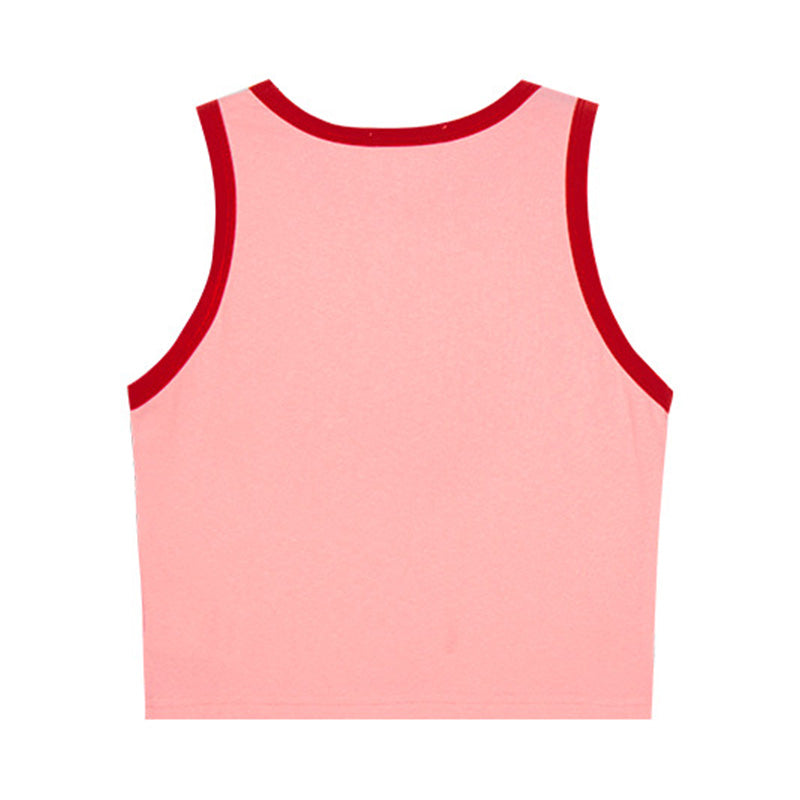 LaPose Fashion - Berry Sweet Top - Clothing, Crop Top, Crop Tops, Letter Print Tops, Printed Tops, Sleeveless Tops, Tank Tops, Tops