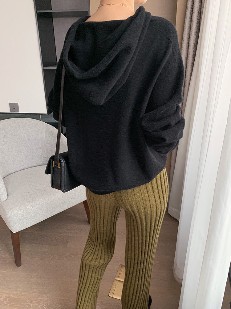 LaPose Fashion - Calendre Knit Wide Leg Pants - Autumn Clothes, Bottoms, Casual Pants, Clean Girl, Clothing, Fall Clothes, Fall-Winter 23, Fall22, H