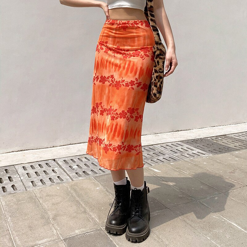 LaPose Fashion - Cathalina Midi Skirt - Bottoms, Influence, Midi Skirt, New Arrival, Skirts