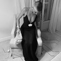 LaPose Fashion - Deliyah Deep Neck Maxi Dress - Backless Dresses, Dresses, Elegant Dresses, Formal Dresses, Little Black Dresses, Long Dresses, Maxi