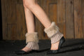 LaPose Fashion - Diana Fur Leg Warmer - Accesories, Leg Warmers, Socks, Winter Edit