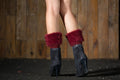 LaPose Fashion - Diana Fur Leg Warmer - Accesories, Leg Warmers, Socks, Winter Edit