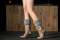 LaPose Fashion - Diana Fur Leg Warmer - Accesories, Leg Warmers, Socks, Winter Edit