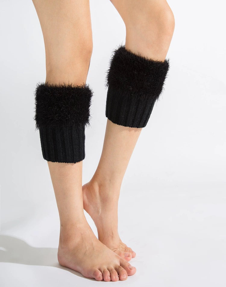 LaPose Fashion - Diana Fur Leg Warmer - Accesories, Leg Warmers, Socks, Winter Edit