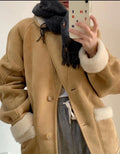 LaPose Fashion - Emmie Faux Wool Jacket - Coats & Jackets, Jackets, Oversize Jacket, Puffer Jacket, Retro Jackets, Winter Edit, Wool Jackets