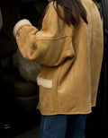 LaPose Fashion - Emmie Faux Wool Jacket - Coats & Jackets, Jackets, Oversize Jacket, Puffer Jacket, Retro Jackets, Winter Edit, Wool Jackets