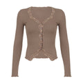 LaPose Fashion - Eva Long Sleeve Top - Basic Tops, Elegant Tops, Knitted Tops, Long Sleeve Tops, Tops, Winter Edit