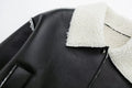 LaPose Fashion - Eylul Crop Jacket - Coats, Coats & Jackets, Crop Jackets, Jackets, Leather Jackets, Winter Edit, Wool Jackets
