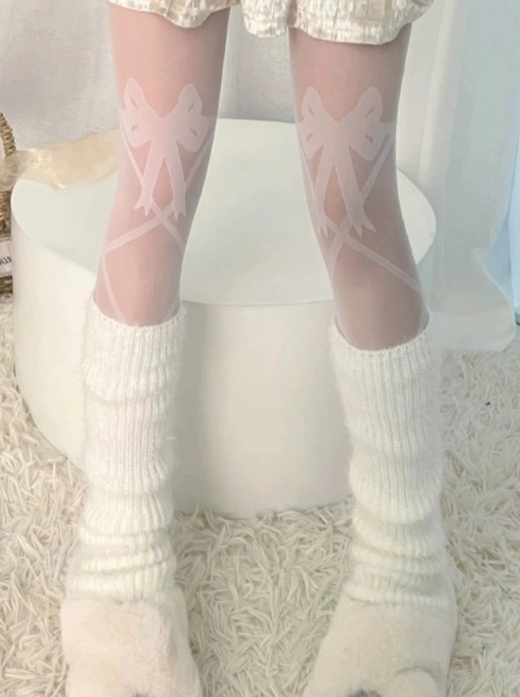 LaPose Fashion - Fluffy Leg Warmers - Accesories, Clothing Accesories, Leg Warmers, Socks, Winter Edit