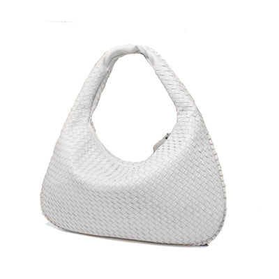 LaPose Fashion - Ines Textured Shoulder Bag - Bags, Handbags, Shoulder Bags, Tote Bags, Winter Edit