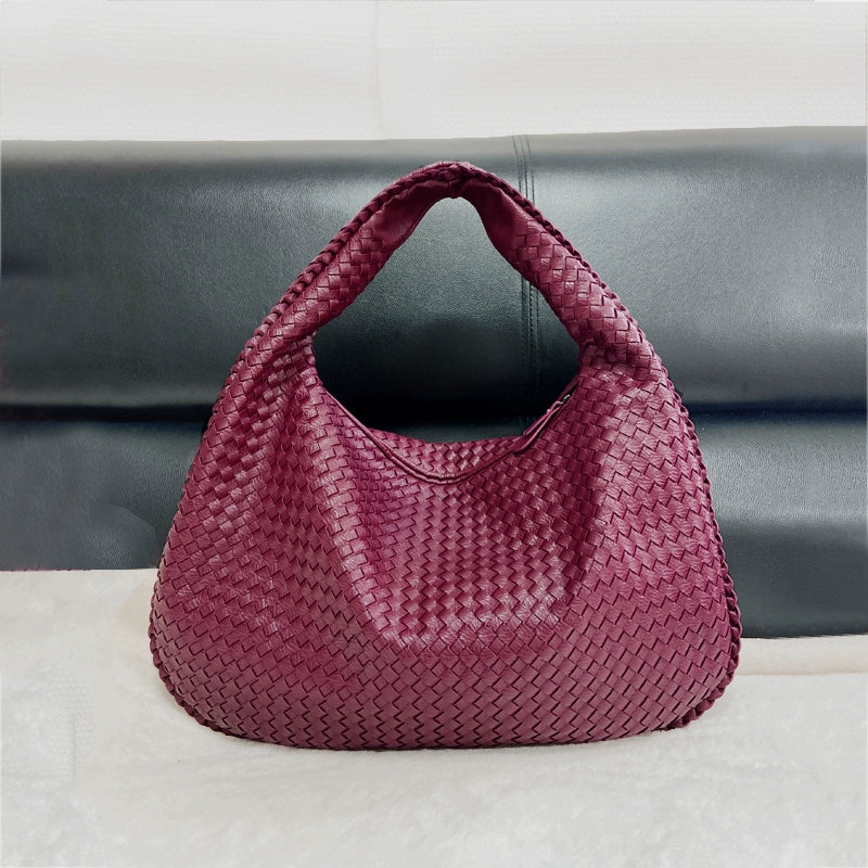 LaPose Fashion - Ines Textured Shoulder Bag - Bags, Handbags, Shoulder Bags, Tote Bags, Winter Edit