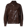 LaPose Fashion - Ingrid Leather Retro Jacket - Bomber Jacket, Coats, Coats & Jackets, Fall-Winter 23, Jackets, Leather Jackets, Winter Edit