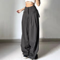 LaPose Fashion - Jessa Wide Leg Baggy Pants - Autumn Clothes, Baggy Pants, Bottoms, Casual Pants, Clothing, Fall Clothes, Fall-Winter 23, High Wai