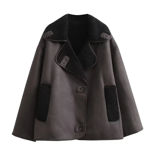 LaPose Fashion - Jordy Fur Coat - Coats & Jackets, Fall-Winter 23, Jackets, Leather Jackets, Oversize Jacket, Puffer Jacket, Winter Ed