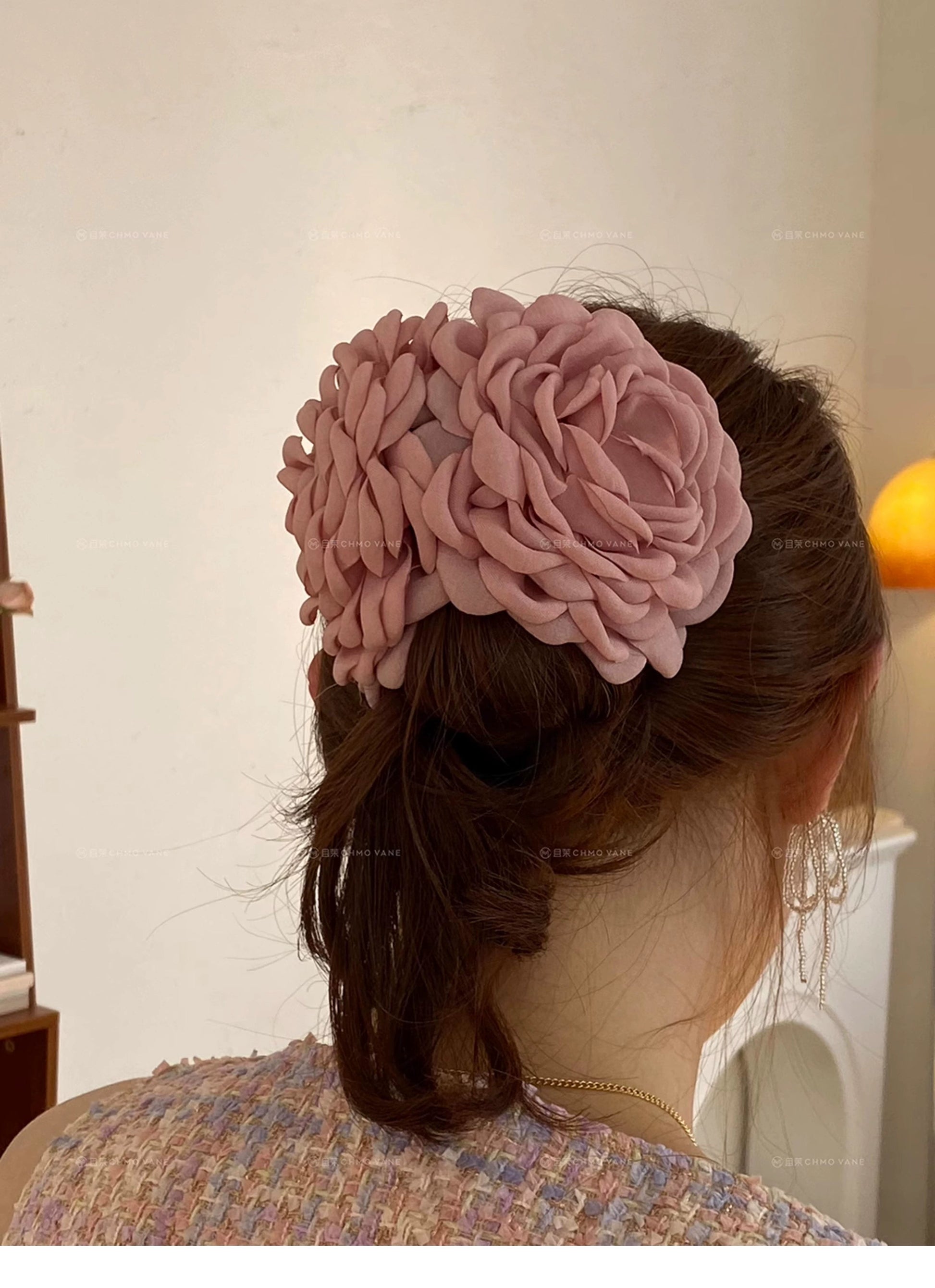 LaPose Fashion - Large Flower Hair Clips - Accesories, Hair Accesories, Hair Clips