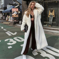 LaPose Fashion - Logyn Long Fur Coat - Clean Girl, Coats, Coats & Jackets, Fall-Winter 23, Fur Coats, Jackets, Long Coats, Oversize Jacket,