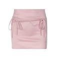 LaPose Fashion - Maliya Skirt Set - Crop Tops, Elegant Tops, Matching Sets, Mini Skirts, Outfit Sets, Romantic Tops, Satin Skirts, Satin