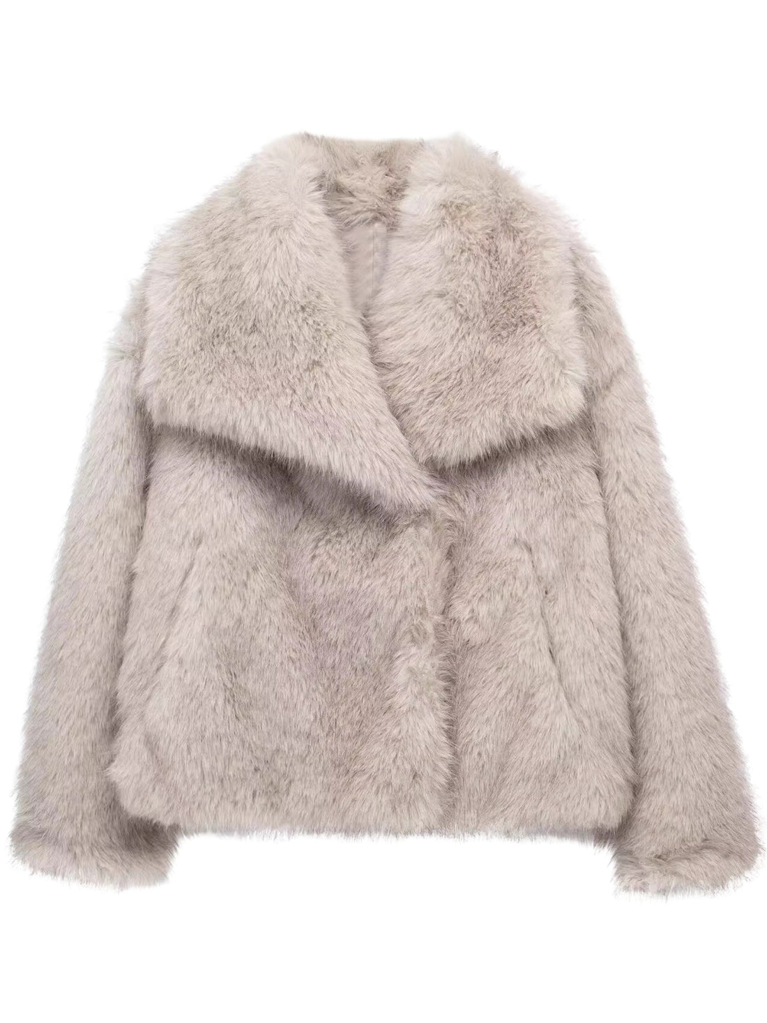 LaPose Fashion - Martha Faux Fur Coat - Coats, Coats & Jackets, Fur Coats, Winter Edit, Wool Coats