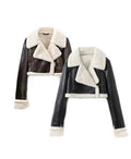 LaPose Fashion - Meya Leather Jacket - Coats & Jackets, Fall-Winter 23, Jackets, Leather Jackets, Winter Edit