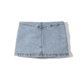 LaPose Fashion - Miray Denim Mini Skirt - Denim Skirts, Mini Skirts, Skirts