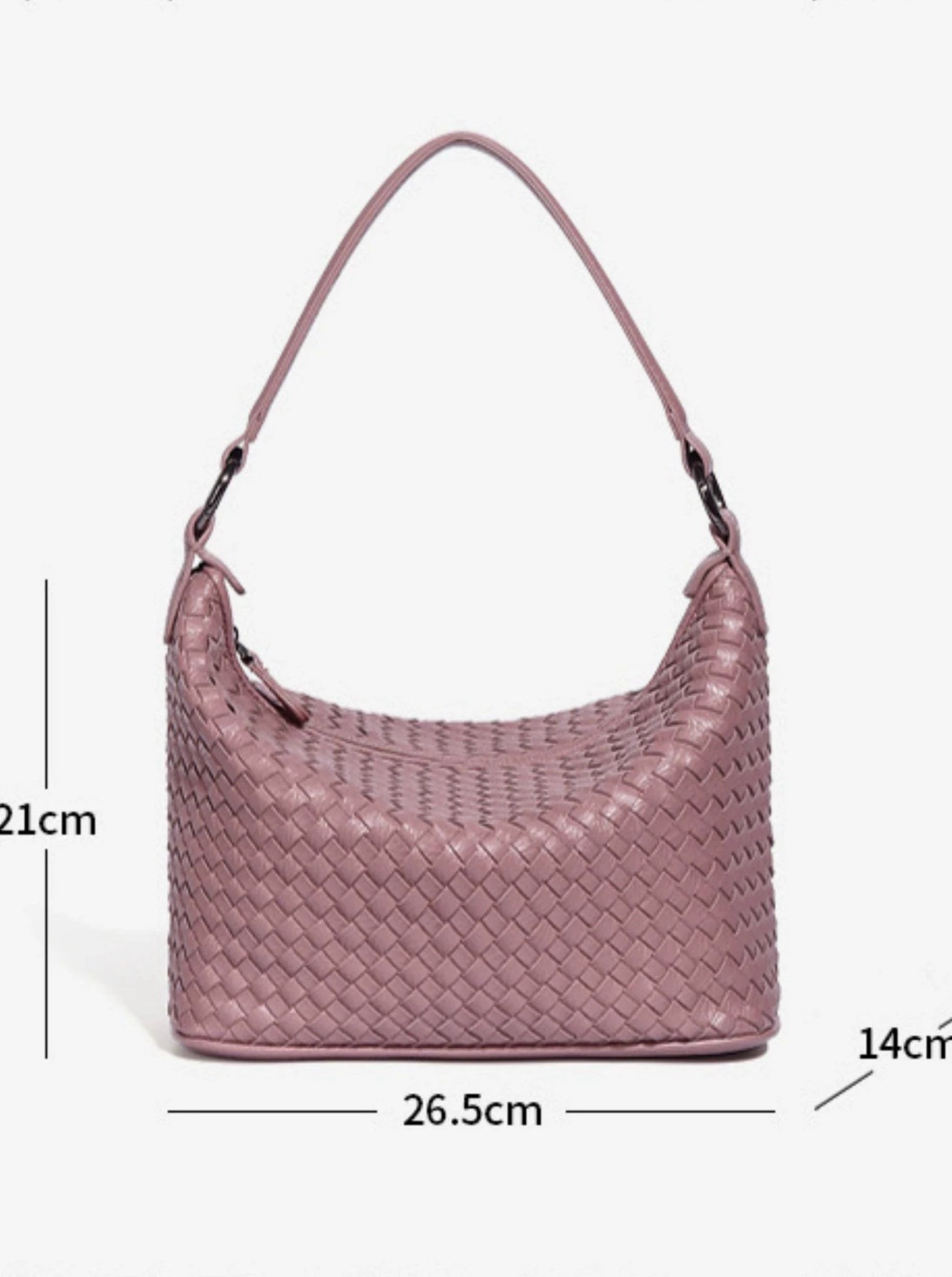 LaPose Fashion - Nether Textured Shoulder Bag - Bags, Handbags, Large Bags, Shoulder Bags, Winter Edit