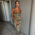 LaPose Fashion - Niana Bodycon Midi Dress - Clothing, Elegant Clothes, Elegant Dresses, Floral Dresses, Lace Dresses, Midi Dresses, Romantic Clo