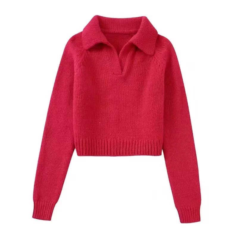 LaPose Fashion - Nina Sweater - Basic Tops, Crop Sweaters, Knitted Tops, Long Sleeve Tops, Sweaters, Tops, Tops/Sweatshirts, Winter 