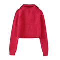 LaPose Fashion - Nina Sweater - Basic Tops, Crop Sweaters, Knitted Tops, Long Sleeve Tops, Sweaters, Tops, Tops/Sweatshirts, Winter 