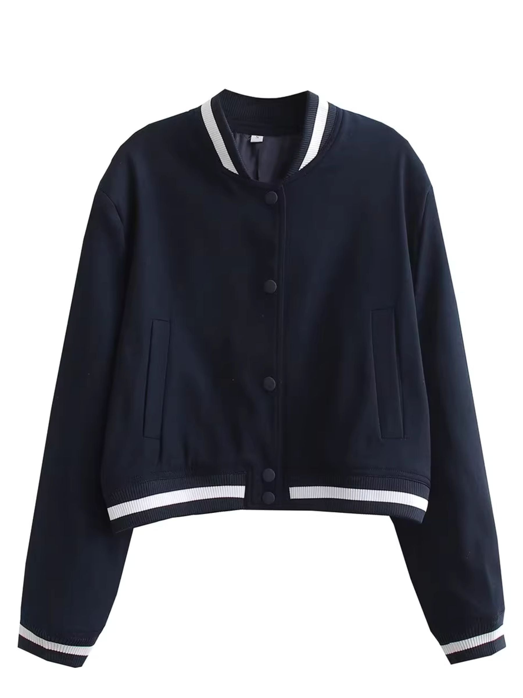LaPose Fashion - Padme Loose Jacket - Baseball Jacket, Bomber Jacket, Coats & Jackets, Crop Jackets, Jackets, Winter Edit