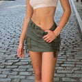 LaPose Fashion - Sedona Cargo Mini Skirt - Cargo Skirts, Mini Skirts, Skirts