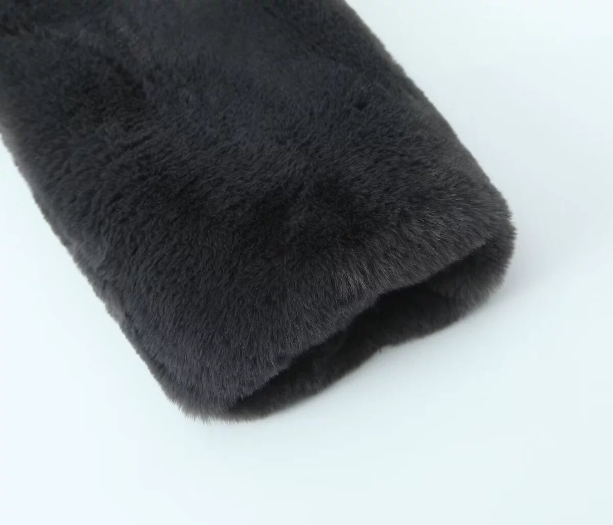 LaPose Fashion - Selline Faux Fur Jacket - Coats, Coats & Jackets, Fur Coats, Long Coats, Winter Edit