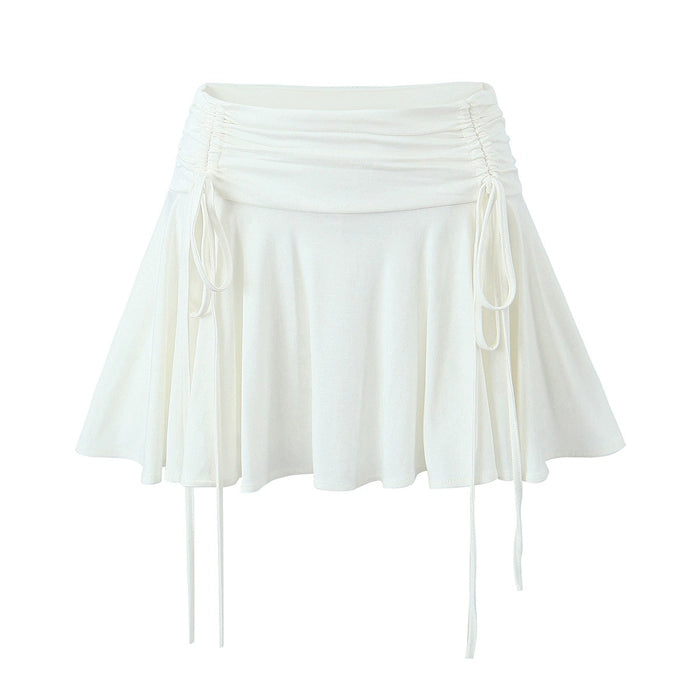 LaPose Fashion - Shanna Ruffle Mini Skirt - A-Line Skirts, Fairy Skirts, Mini Skirts, Pleated Skirt, Pleated Skirts, Ruffle Skirts, Short Skirts