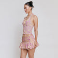 LaPose Fashion - Sloane Floral Skirt Set - Matching Sets, Outfit Sets, Sets, Skirt Set, Two Piece Sets
