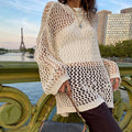 LaPose Fashion - Solen Knit Sweater - Clothing, Crochet Tops, Fall-Winter 23, Fall22, home3, Knitted Tops, Long Sleeve Tops, School Outfit