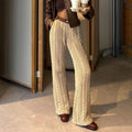 LaPose Fashion - Stefania Knit Pants - Bottoms, Clothing, Fall-Winter 23, Fall22, Home2, New Arrival, Pants, Trousers