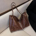 LaPose Fashion - Svea Leather Shoulder Bag - Bags, Fall-Winter 23, Handbags, Large Bags, Leather Bags, Winter Edit