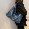 LaPose Fashion - Svea Leather Shoulder Bag - Bags, Fall-Winter 23, Handbags, Large Bags, Leather Bags, Winter Edit