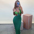 LaPose Fashion - Tawny Knit Maxi Dress - 22Summer, Backless Dresses, Beach Dresses, Clothing, Dresses, Going Out Dresses, June22collab, Knitt