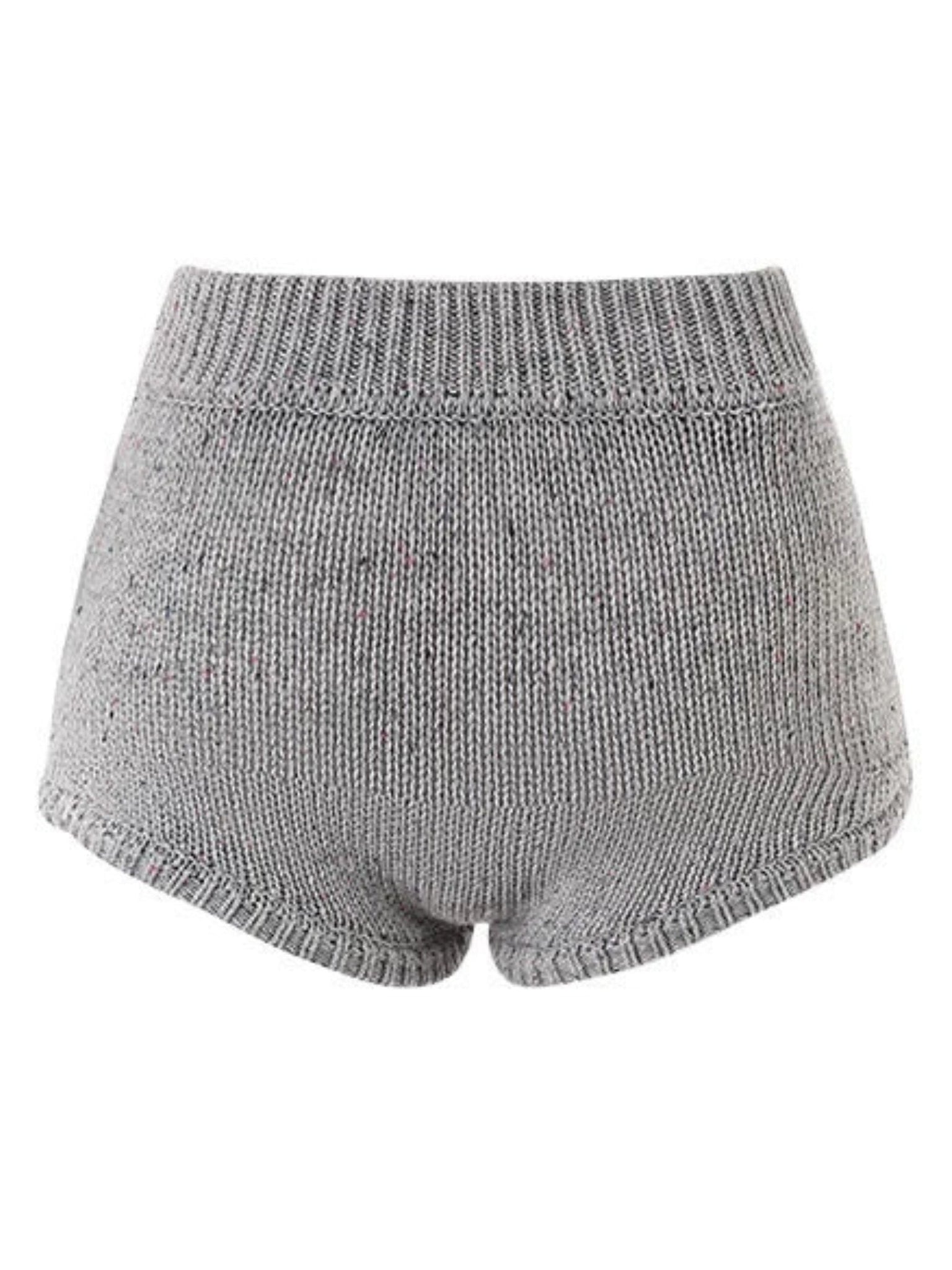 LaPose Fashion - Tomi Knit Short - Clean Girl, Fall-Winter 23, Knitted Short, Shorts, Winter Edit